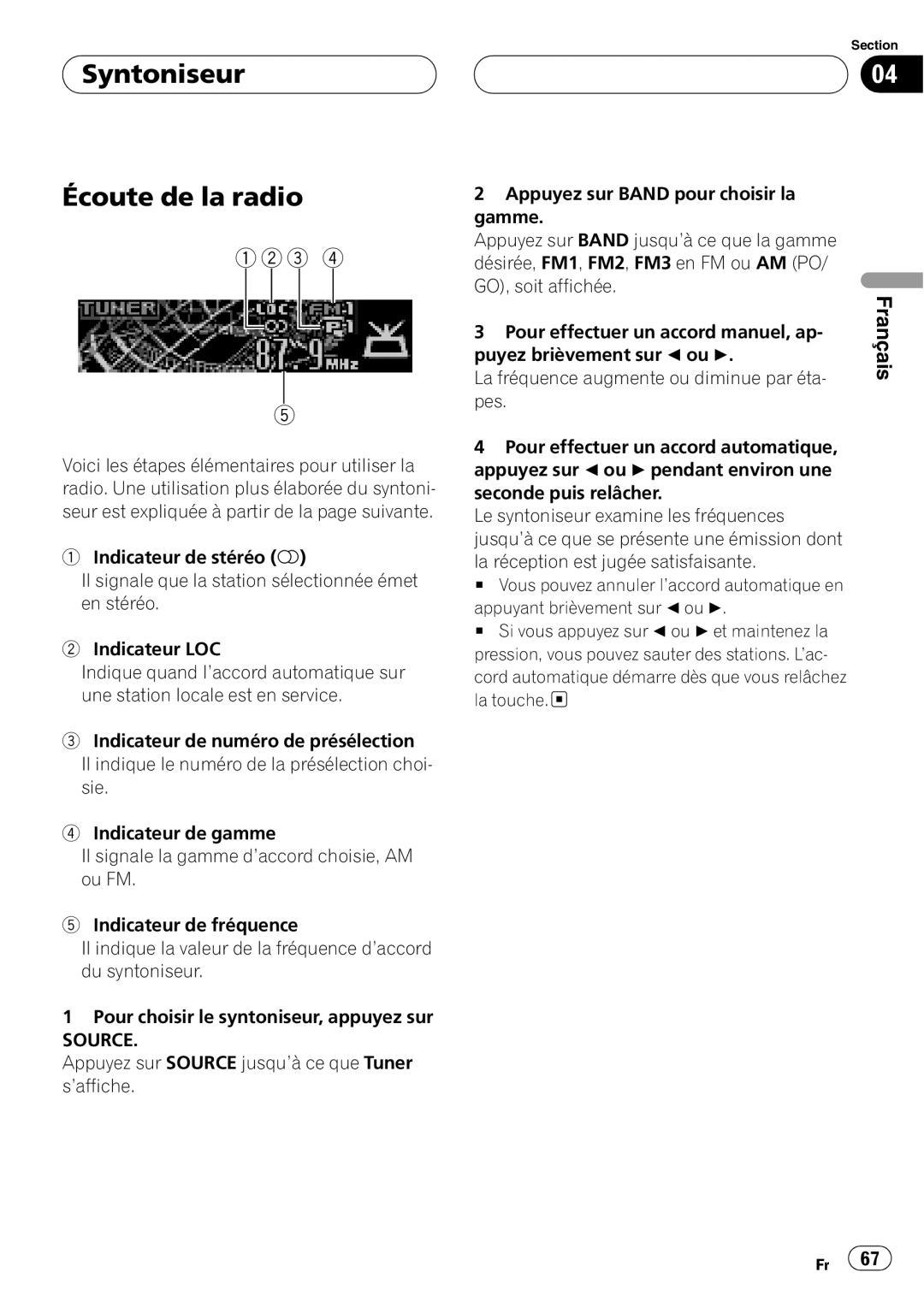 Pioneer DEH-P580MP operation manual 