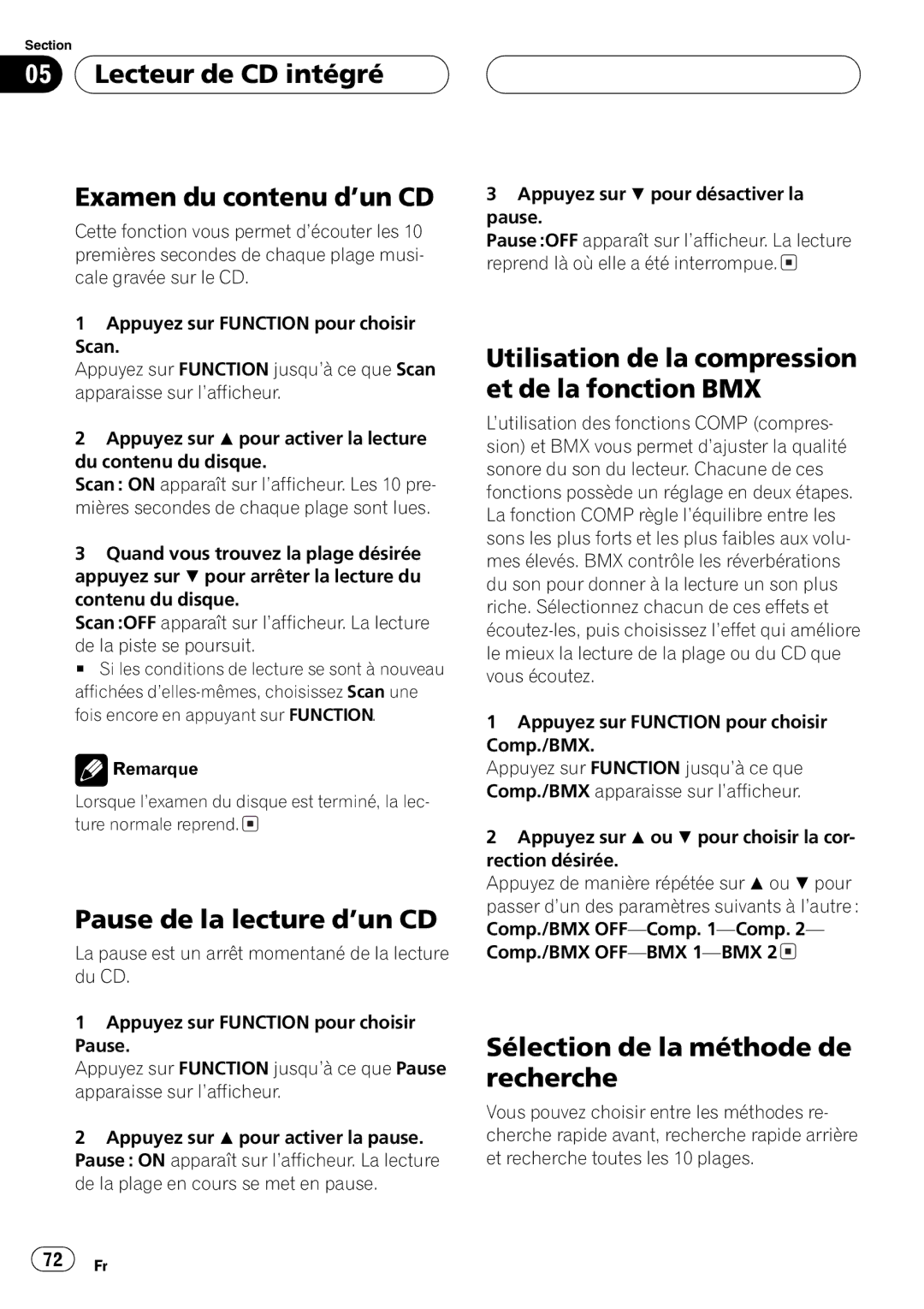 Pioneer DEH-P580MP operation manual 