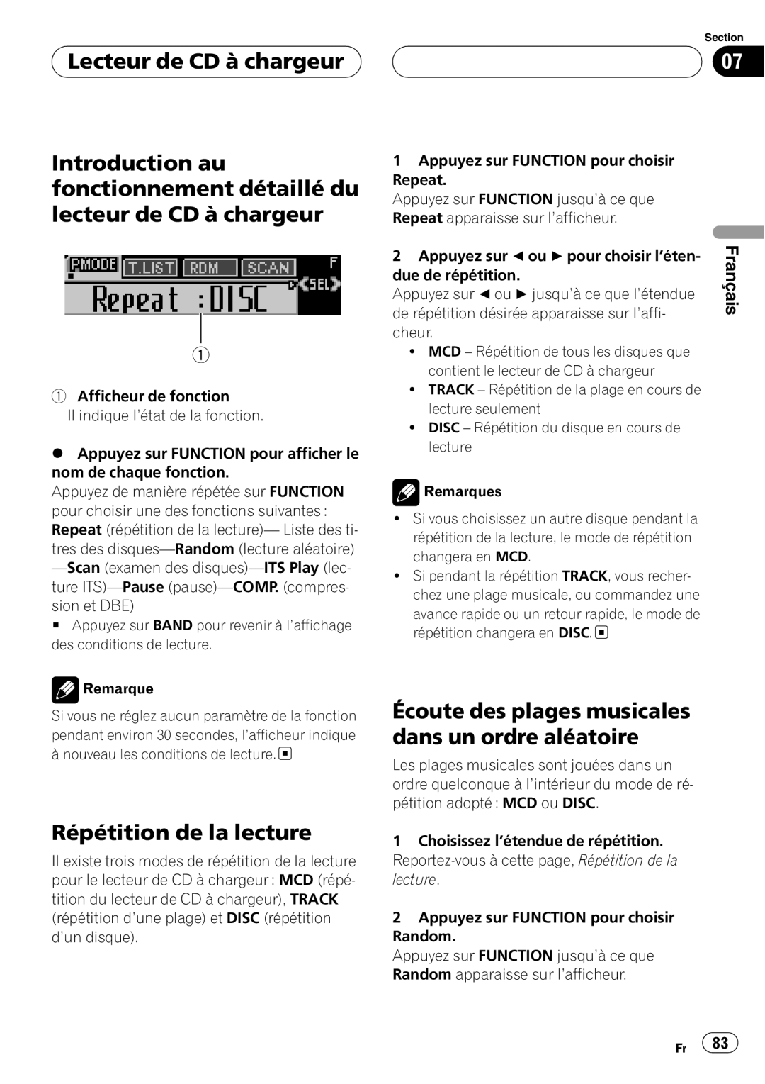 Pioneer DEH-P580MP operation manual 