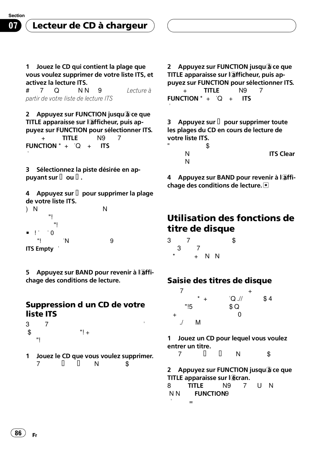 Pioneer DEH-P580MP operation manual 