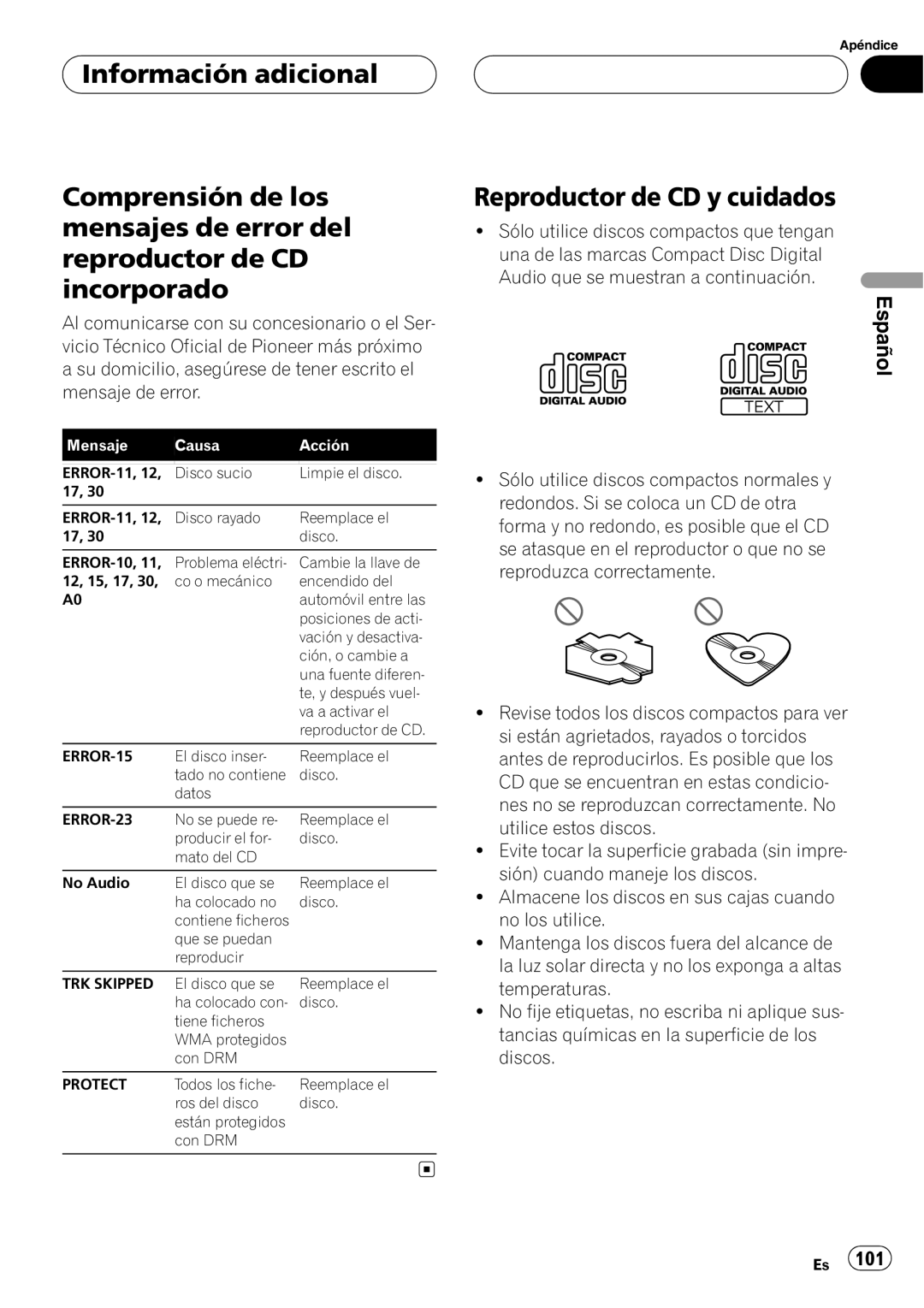 Pioneer DEH-P5850MP operation manual 