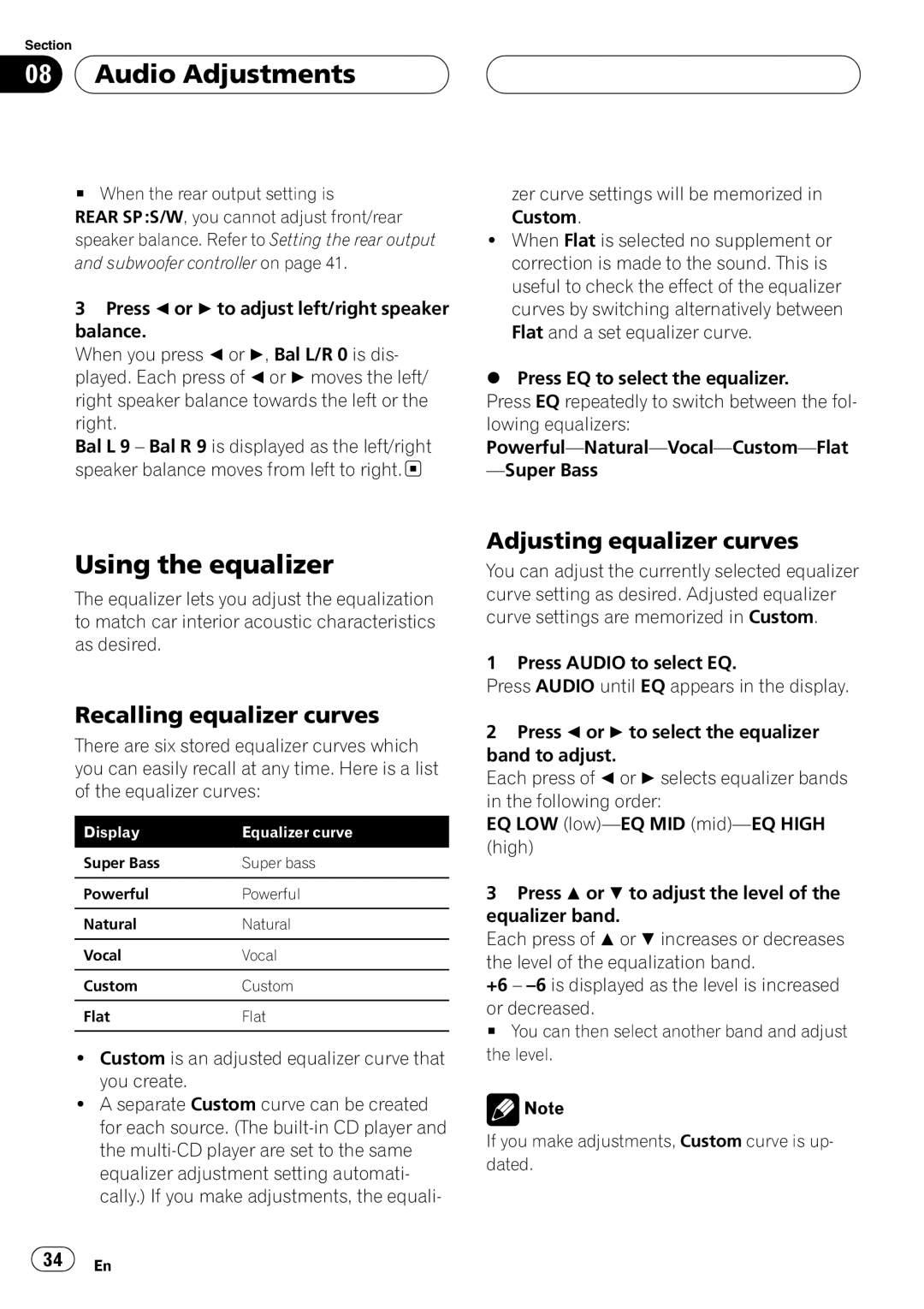 Pioneer DEH-P5850MP operation manual 