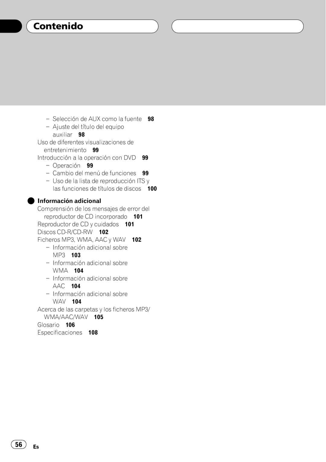 Pioneer DEH-P5850MP operation manual + + + 