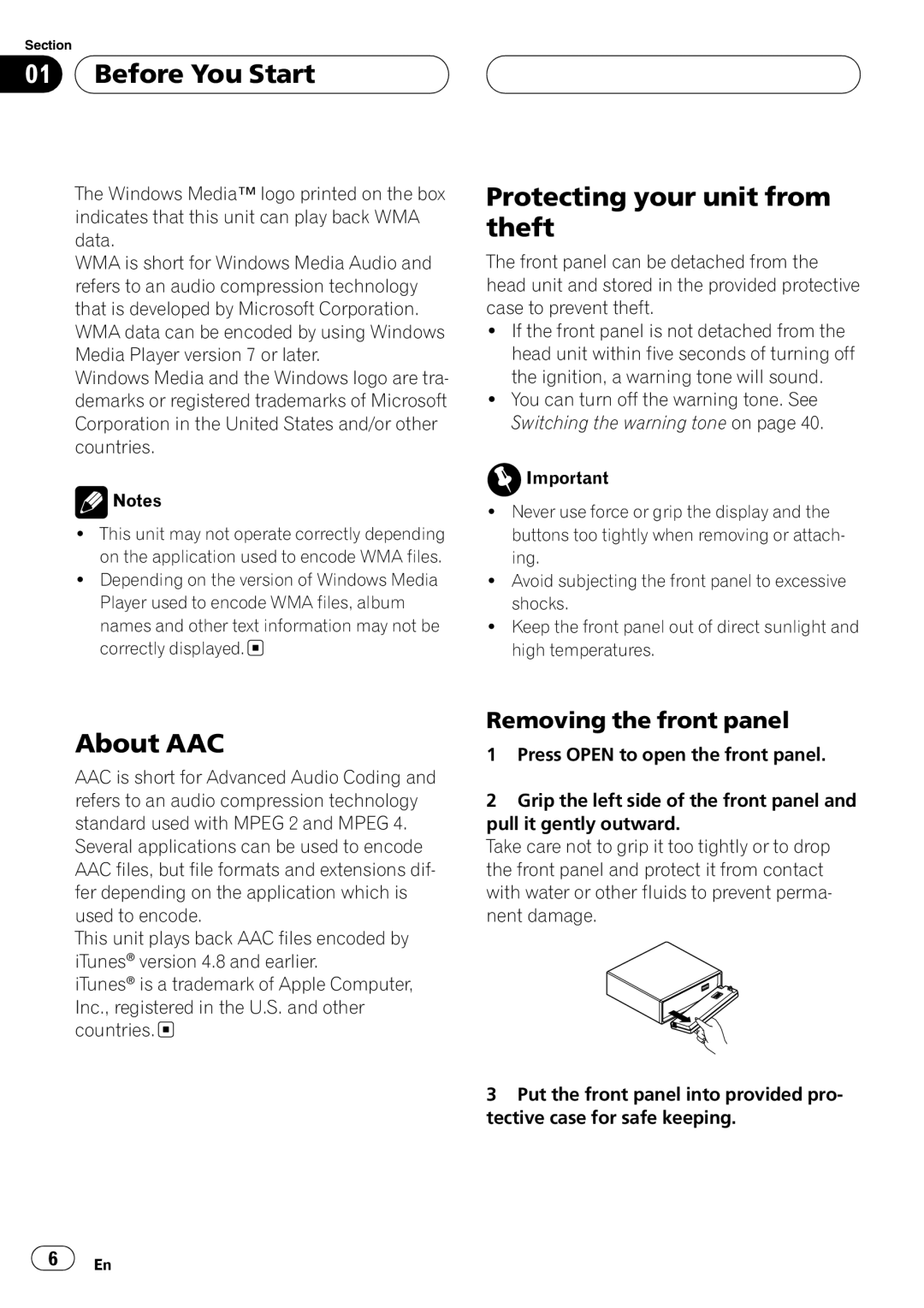 Pioneer DEH-P5850MP operation manual 