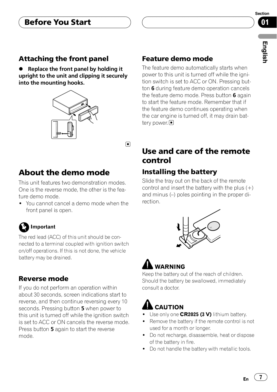 Pioneer DEH-P5850MP operation manual 