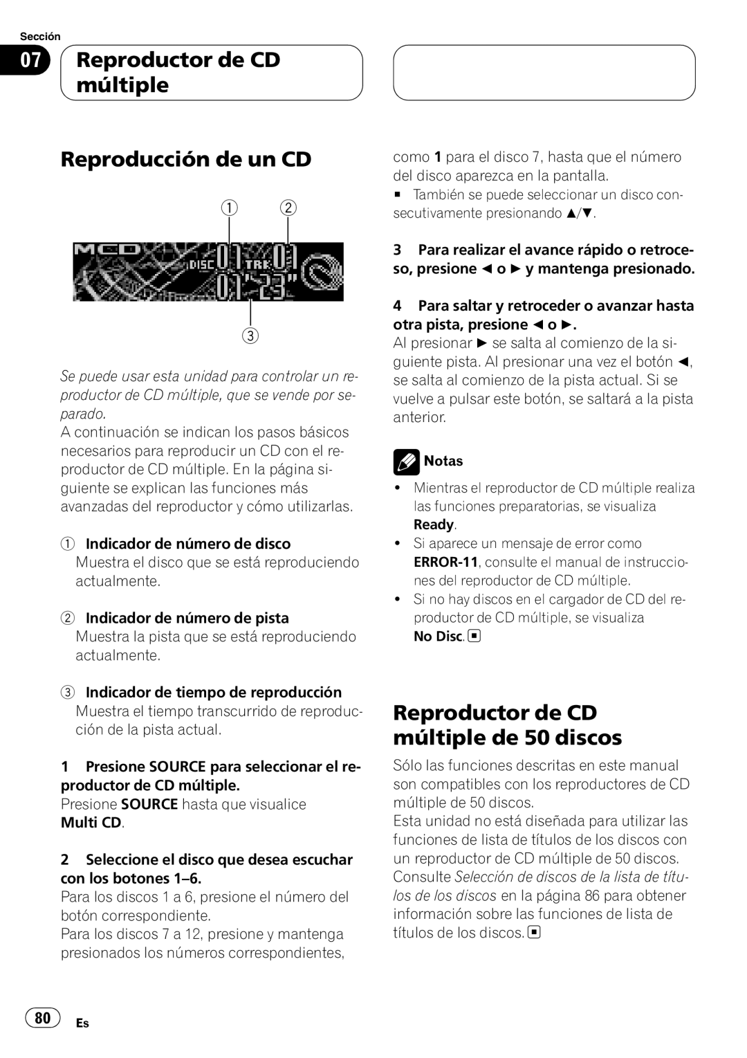 Pioneer DEH-P5850MP operation manual 2 + % 