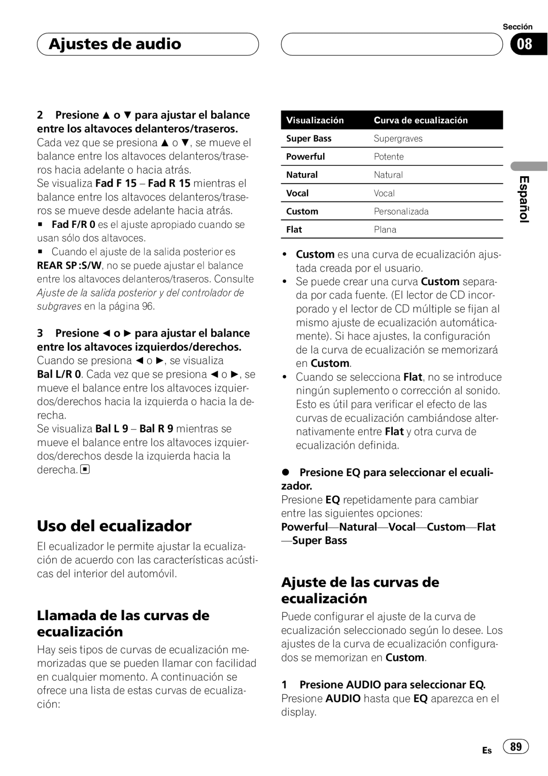 Pioneer DEH-P5850MP operation manual 2 + + +, 2 + 2 +, + % 