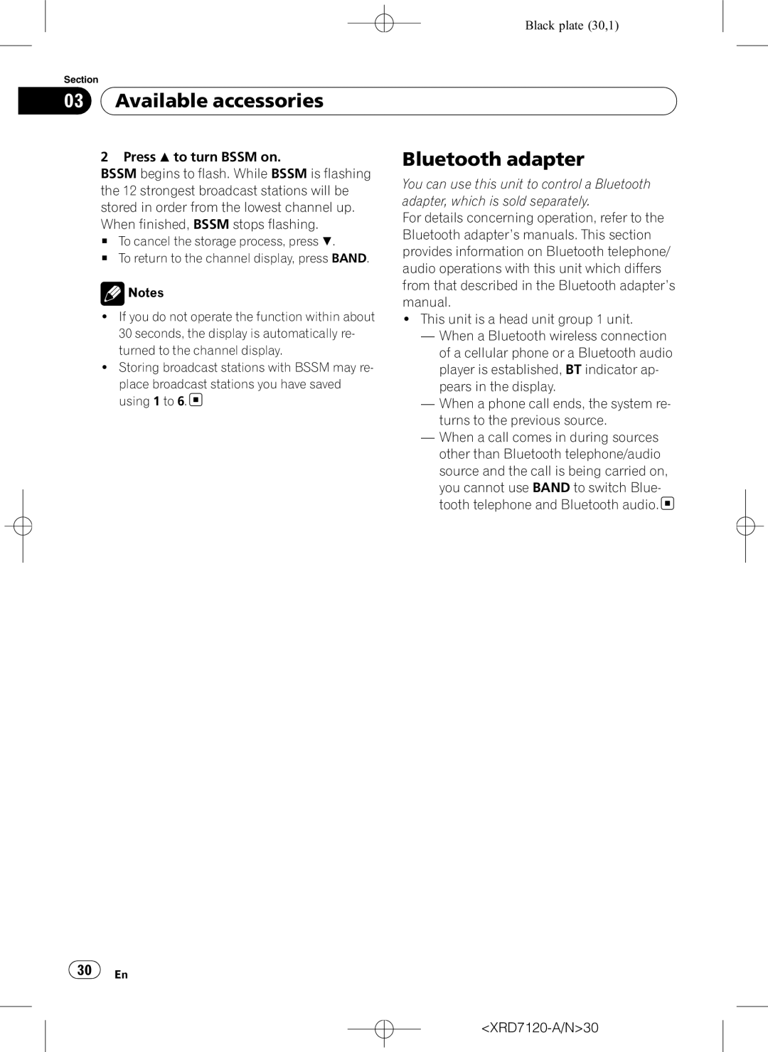 Pioneer DEH-P5950IB operation manual Bluetooth adapter 