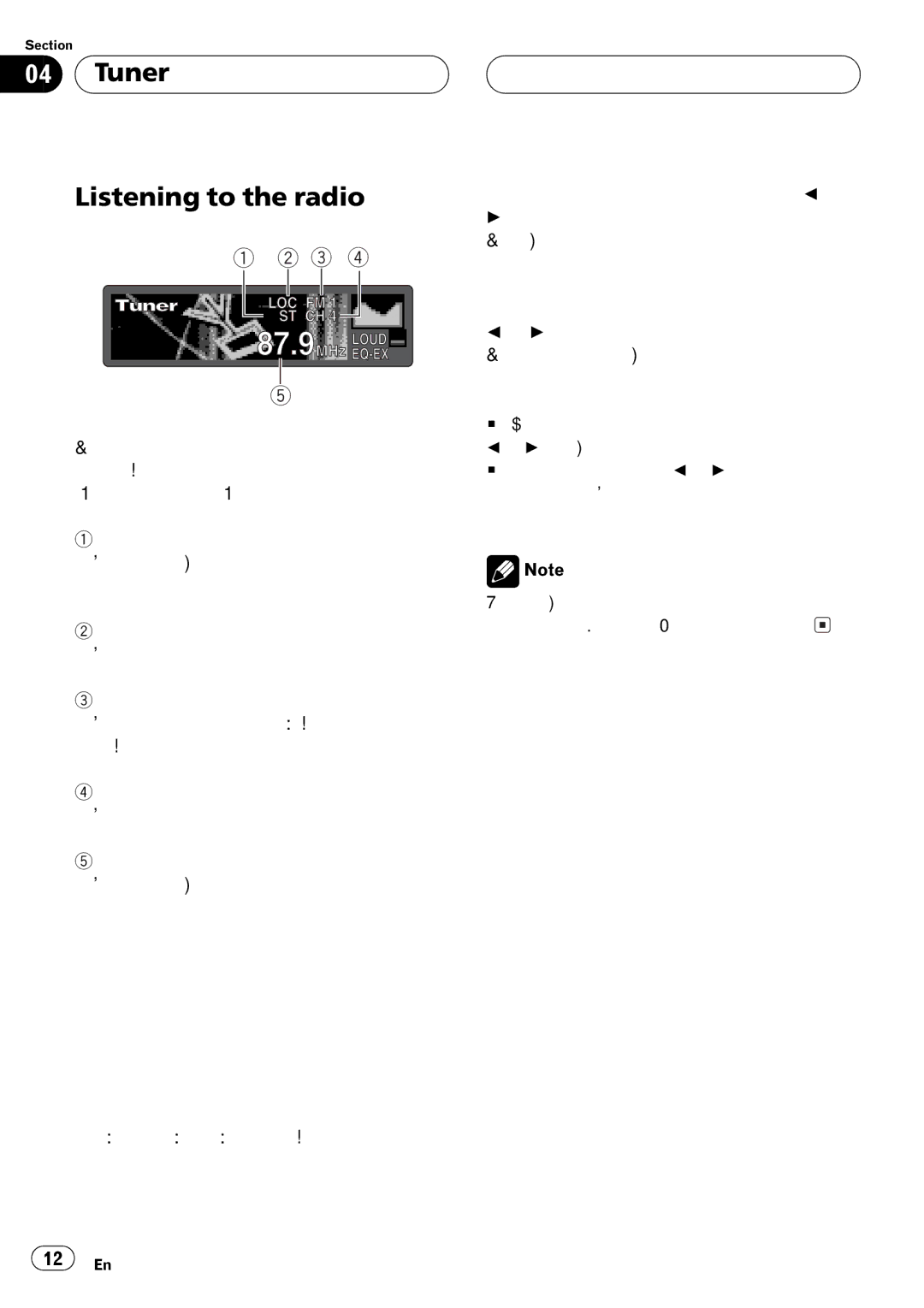 Pioneer DEH-P650 operation manual 