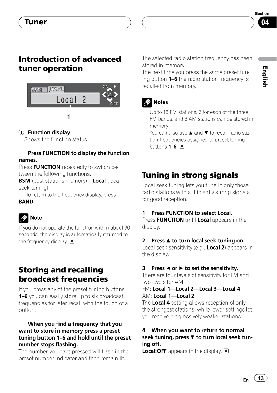 Pioneer DEH-P650 operation manual 