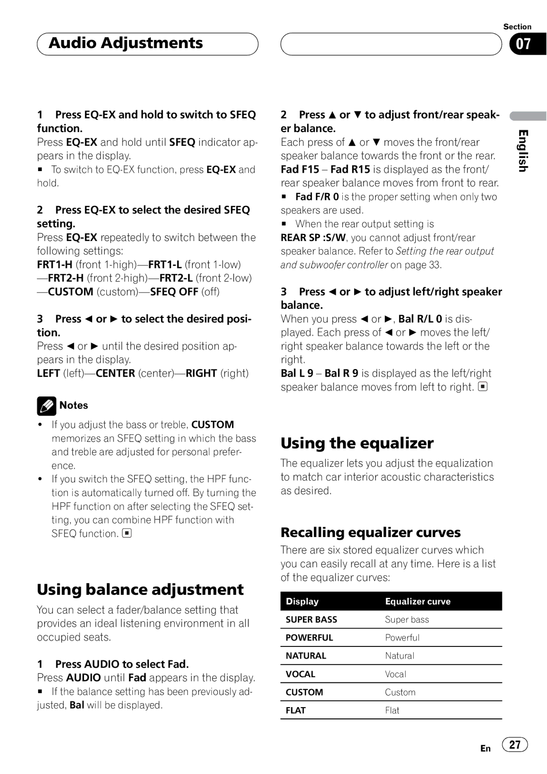 Pioneer DEH-P650 operation manual 