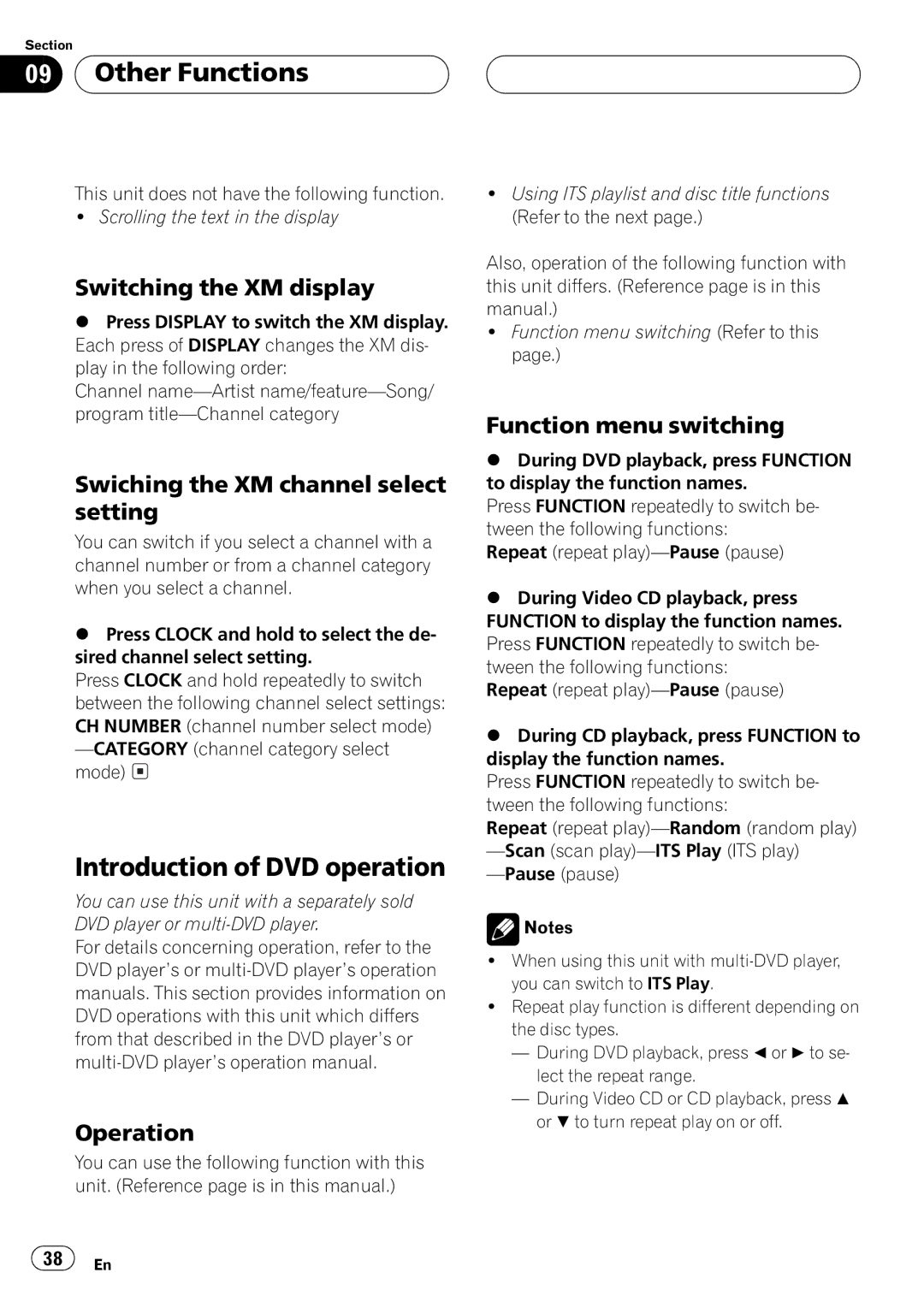 Pioneer DEH-P650 operation manual 