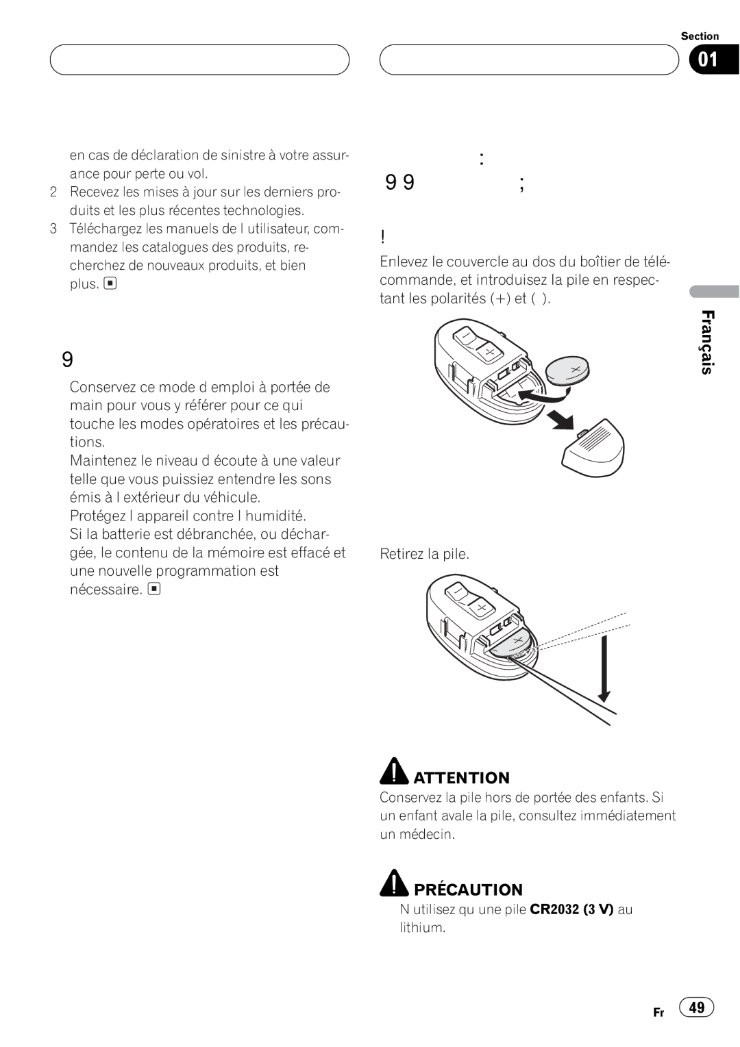 Pioneer DEH-P650 operation manual 