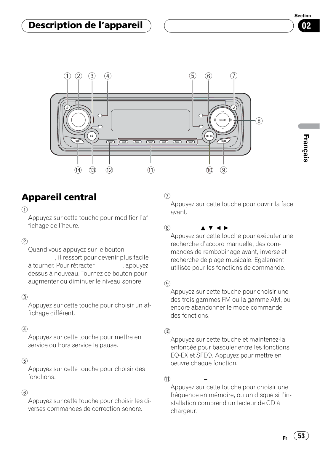 Pioneer DEH-P650 operation manual 