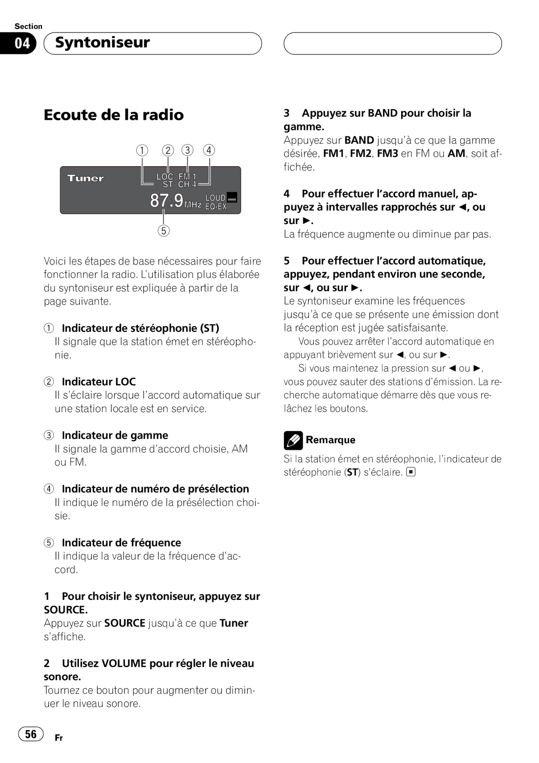 Pioneer DEH-P650 operation manual 