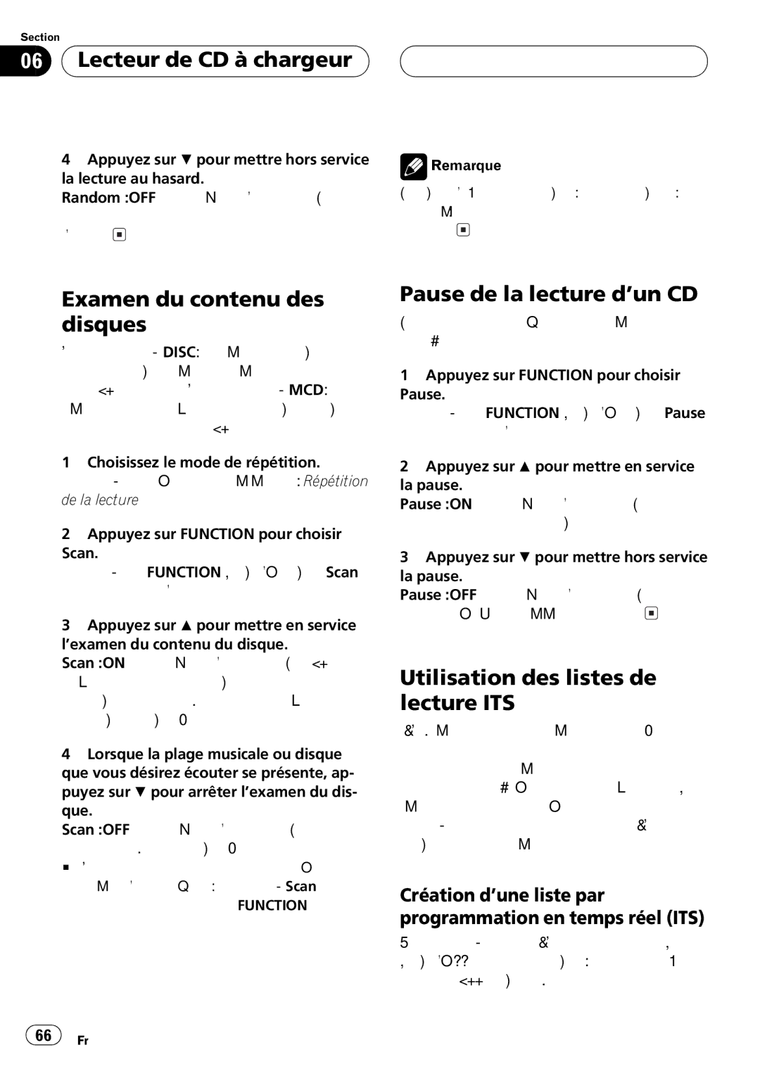 Pioneer DEH-P650 operation manual 