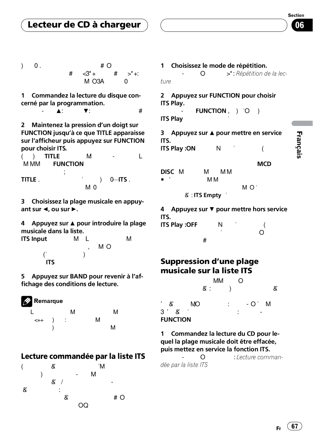 Pioneer DEH-P650 operation manual 