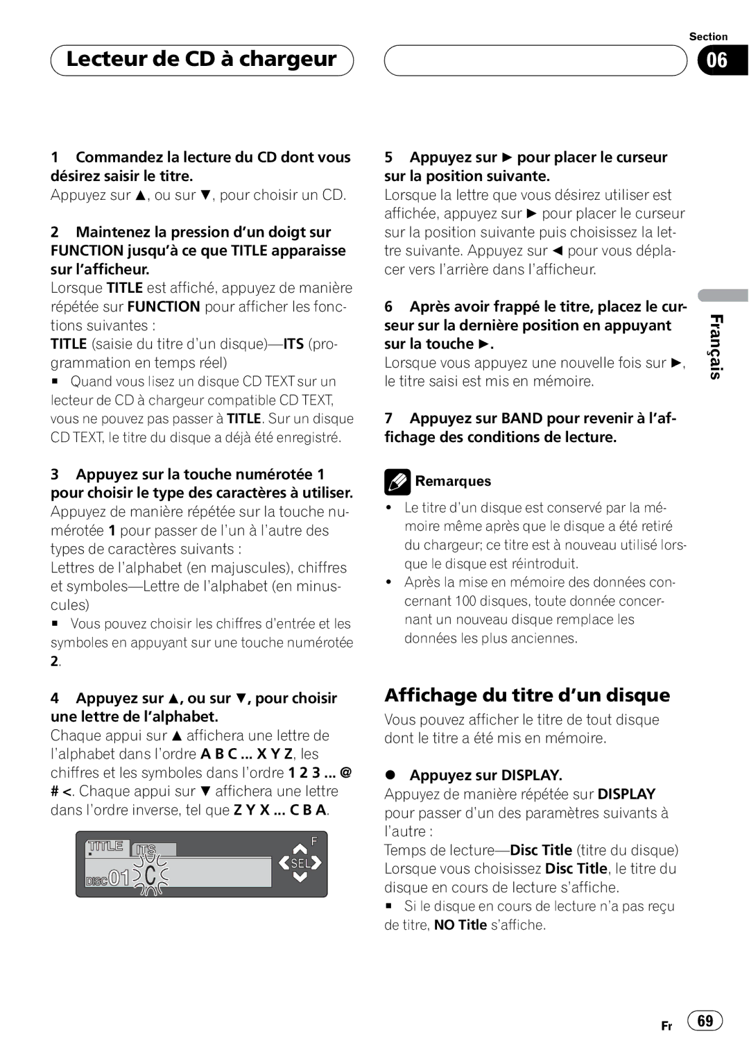 Pioneer DEH-P650 operation manual 