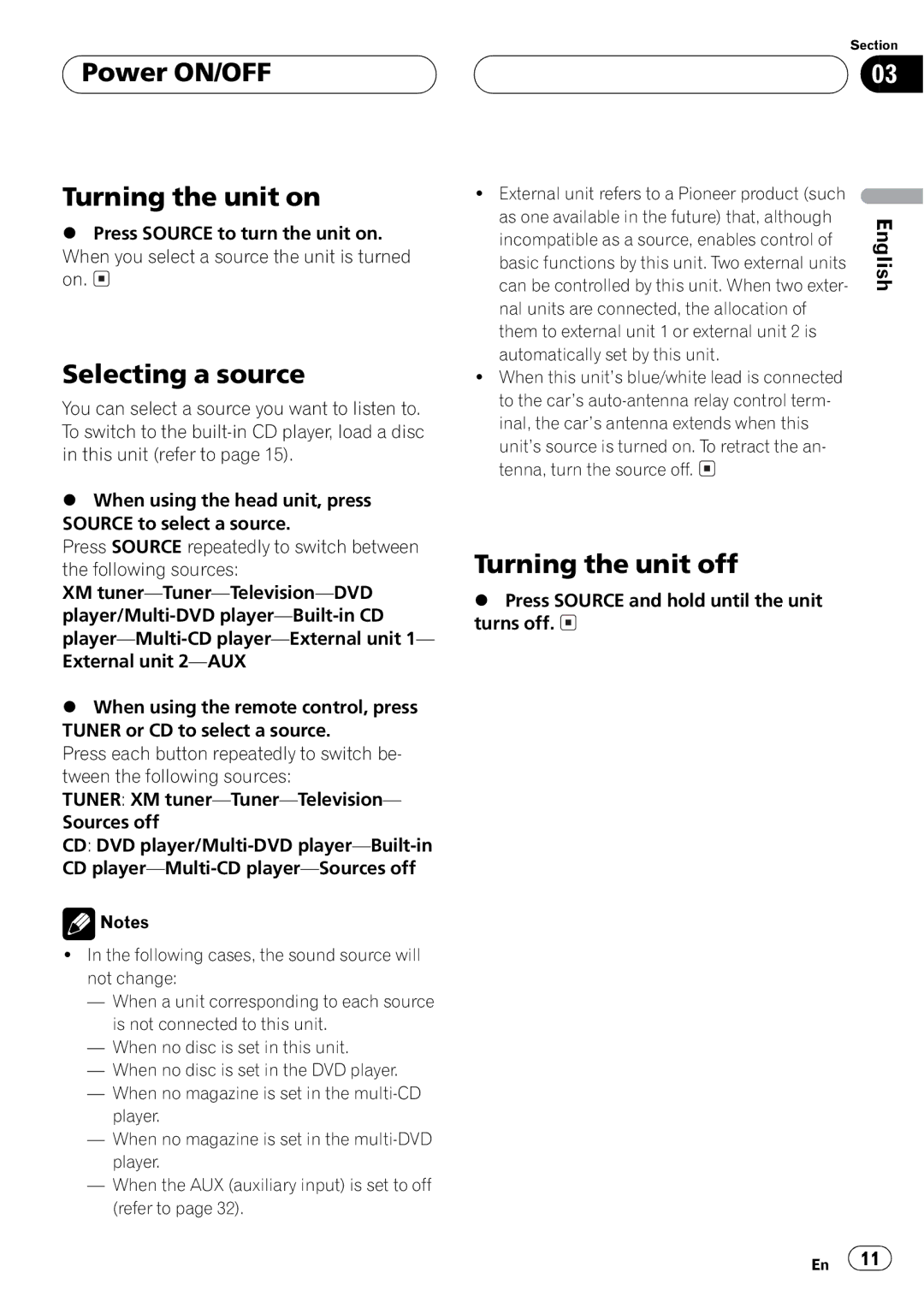 Pioneer DEH-P6500 operation manual 