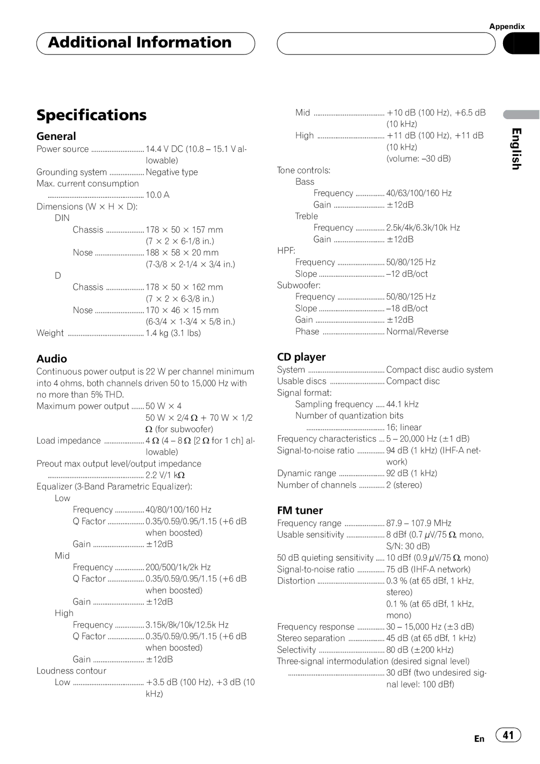 Pioneer DEH-P6500 operation manual 