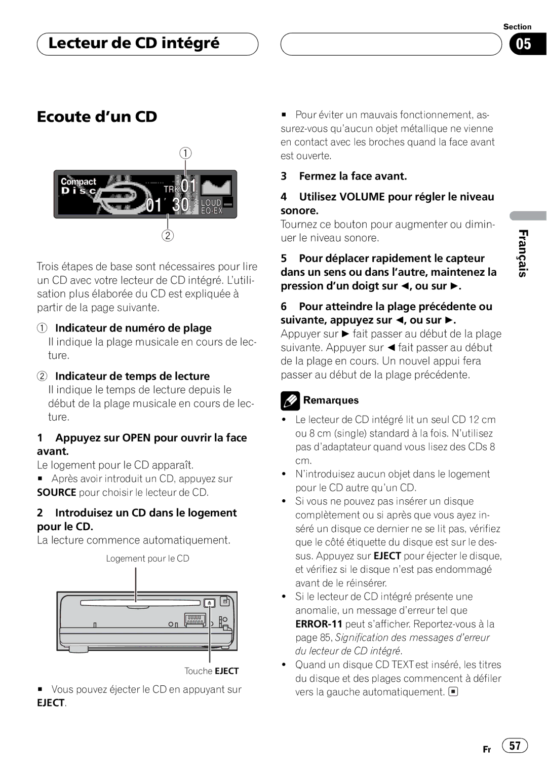 Pioneer DEH-P6500 operation manual 