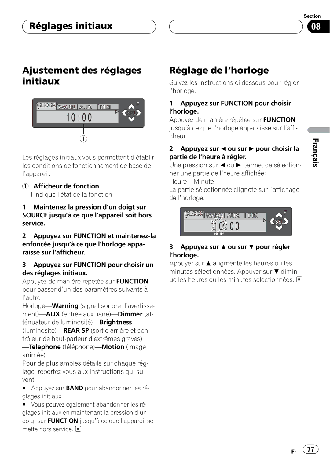 Pioneer DEH-P6500 operation manual 