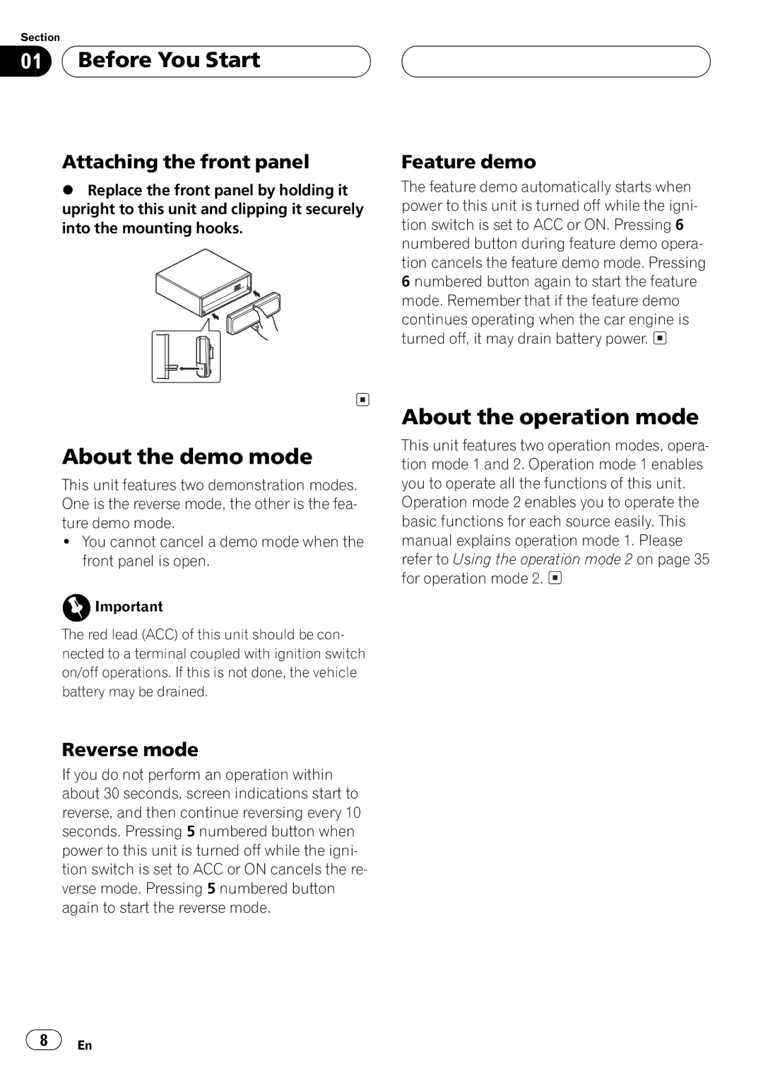 Pioneer DEH-P6500 operation manual 