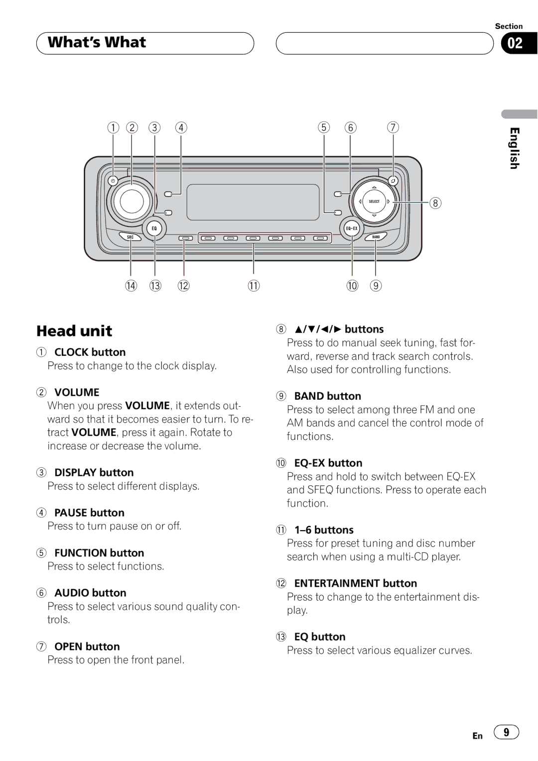 Pioneer DEH-P6500 operation manual 