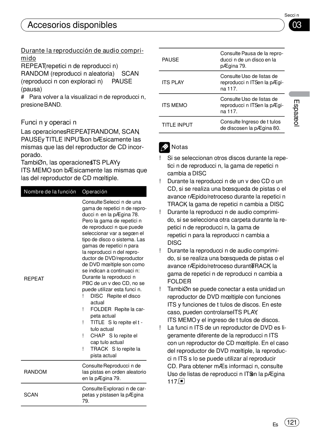 Pioneer DEH-P65BT operation manual Disc 