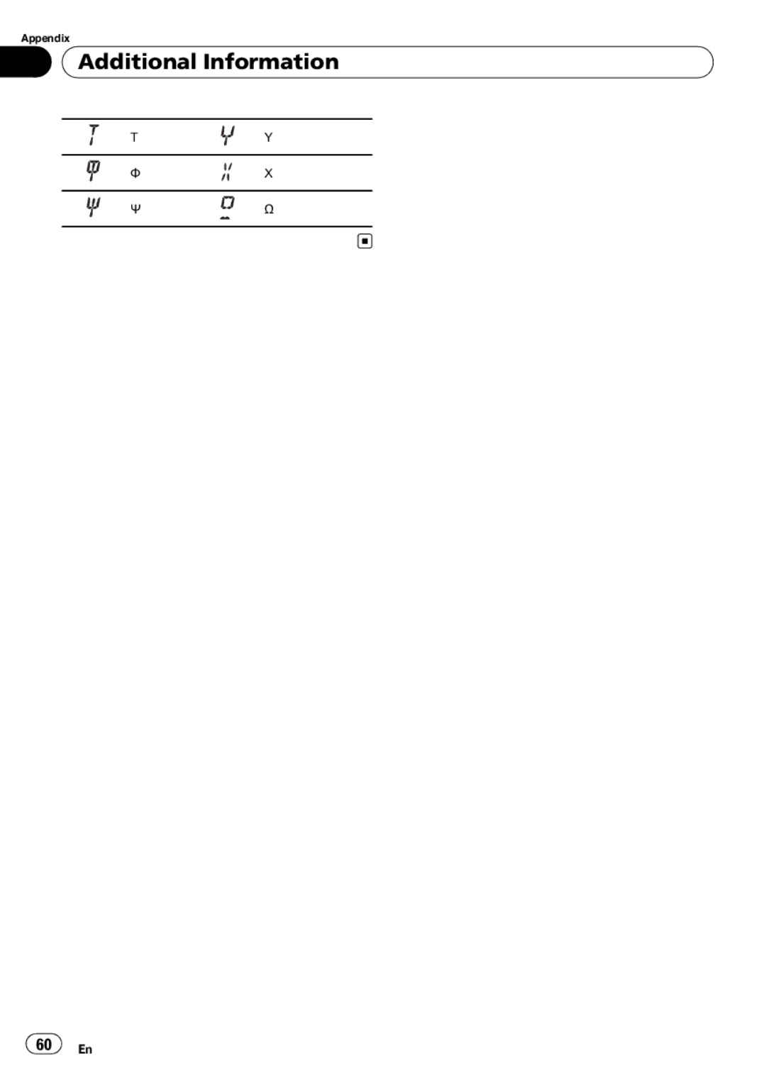 Pioneer DEH-P65BT operation manual 60 En 