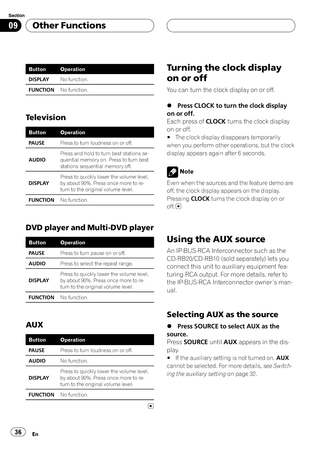 Pioneer DEH-P660 operation manual 