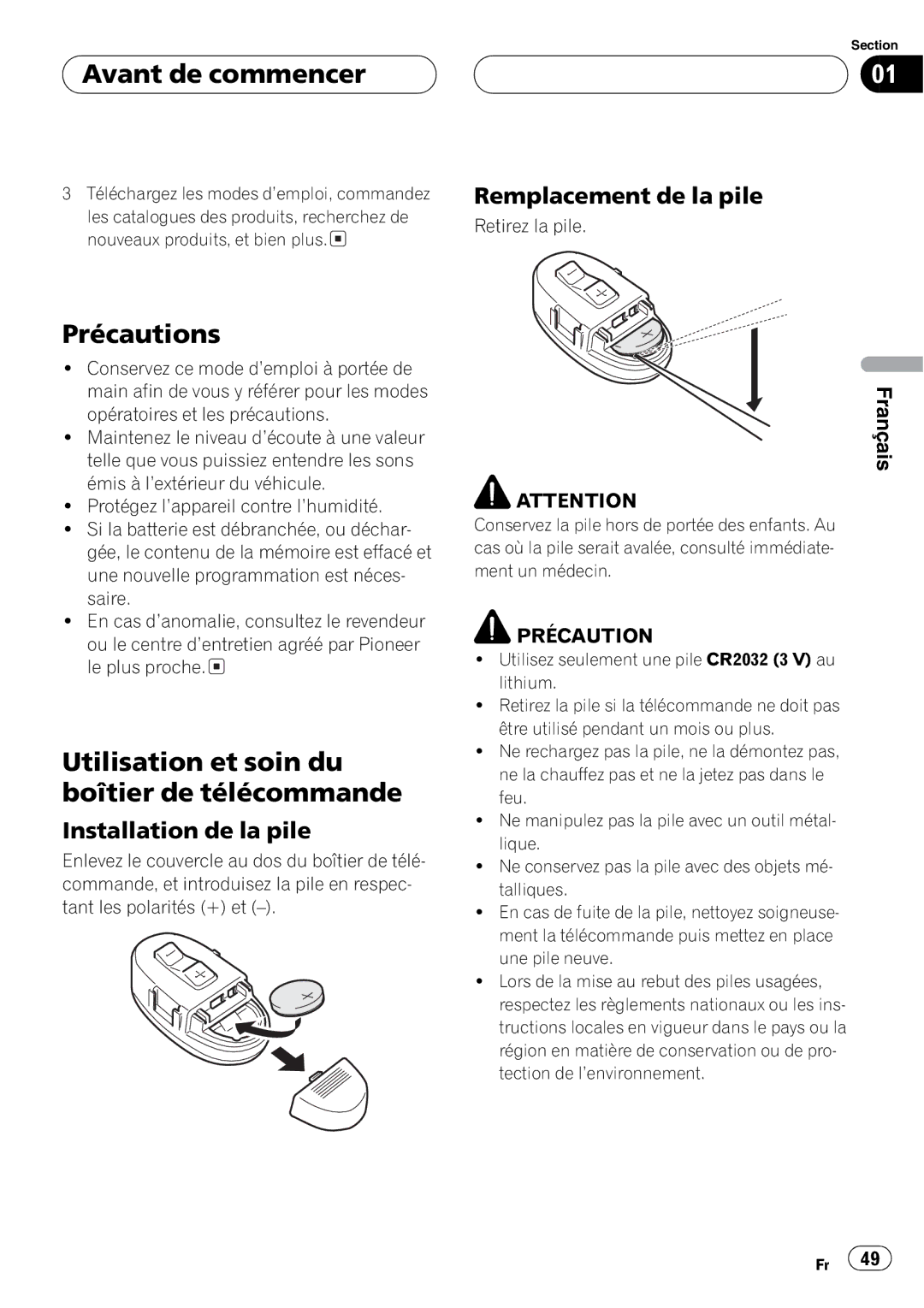 Pioneer DEH-P660 operation manual 