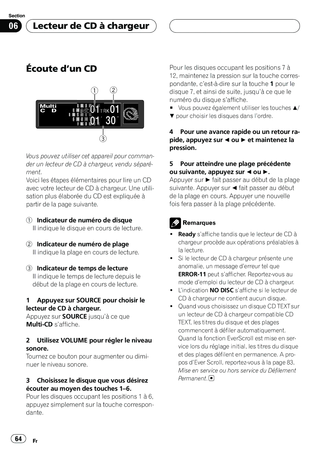 Pioneer DEH-P660 operation manual 