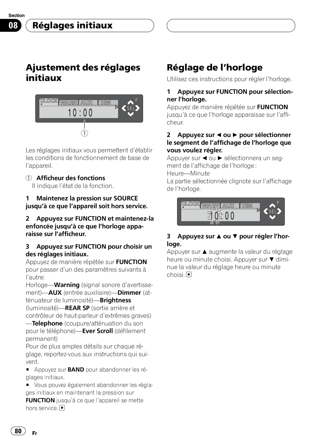 Pioneer DEH-P660 operation manual 