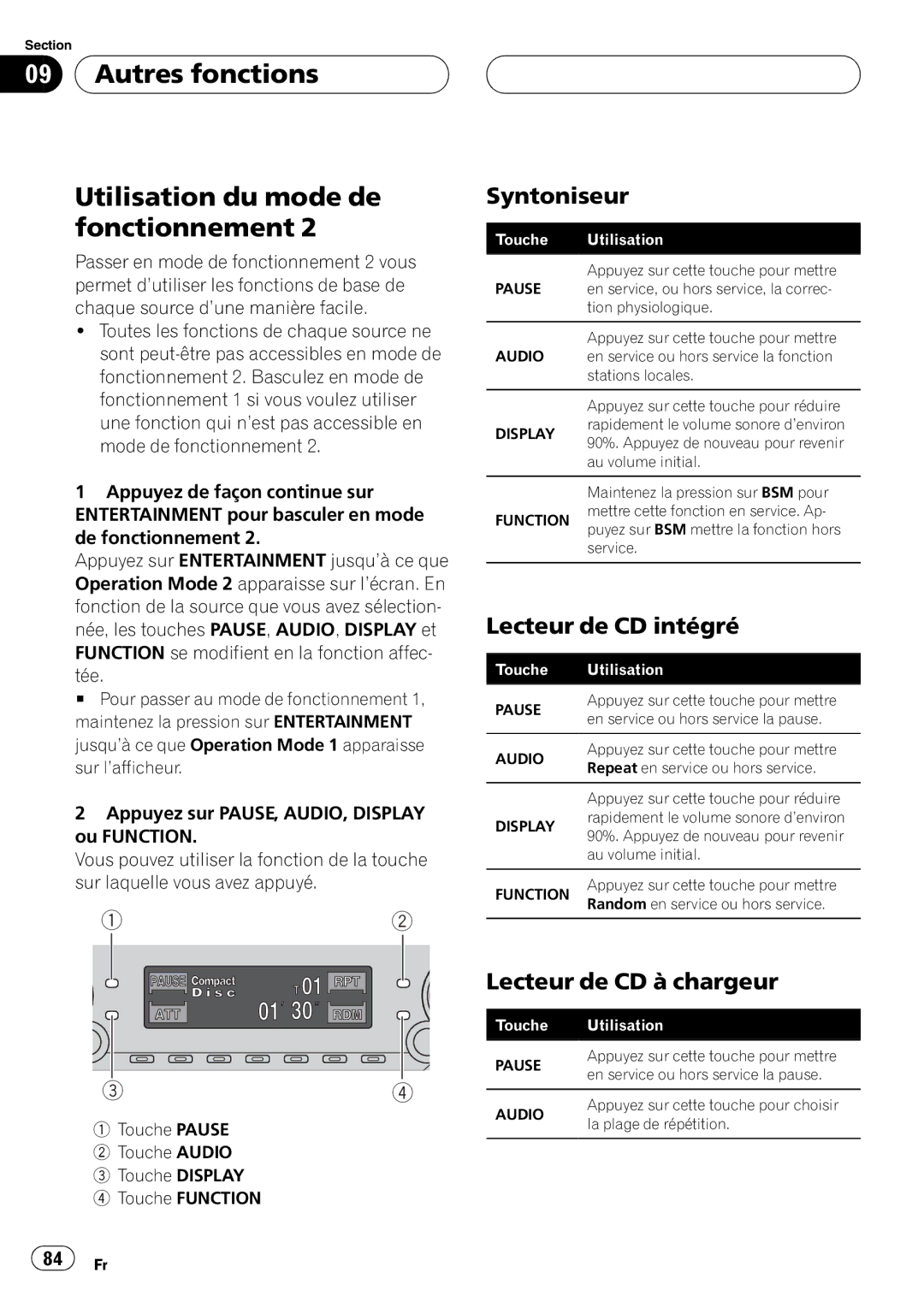 Pioneer DEH-P660 operation manual 