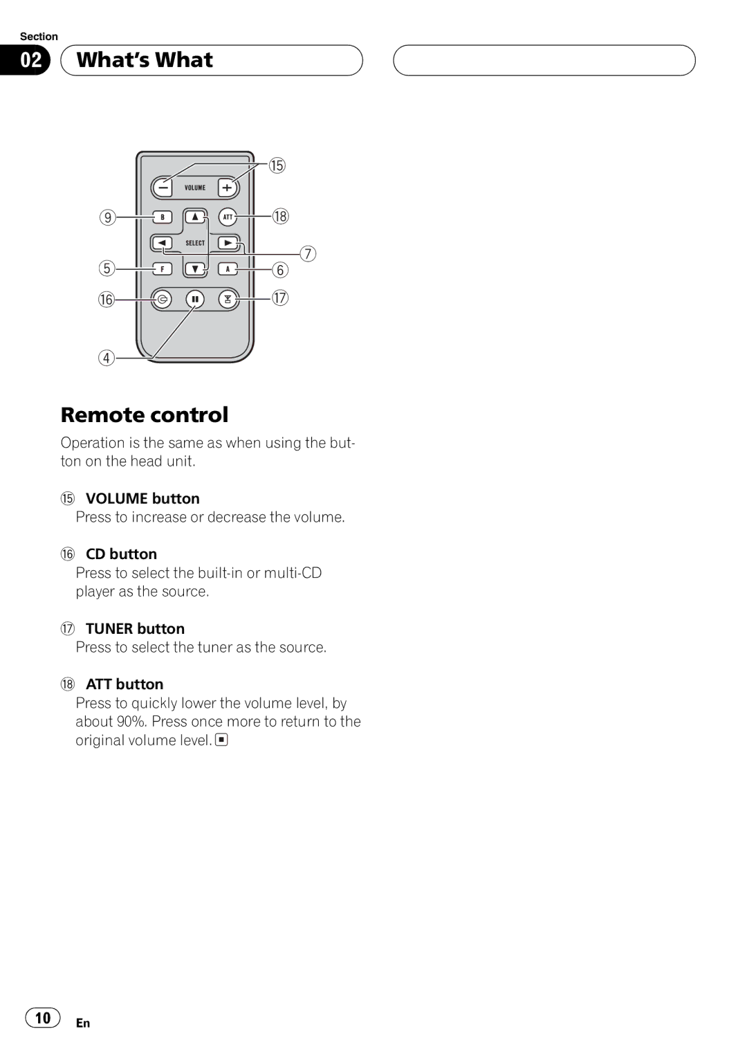 Pioneer DEH-P6600 operation manual 