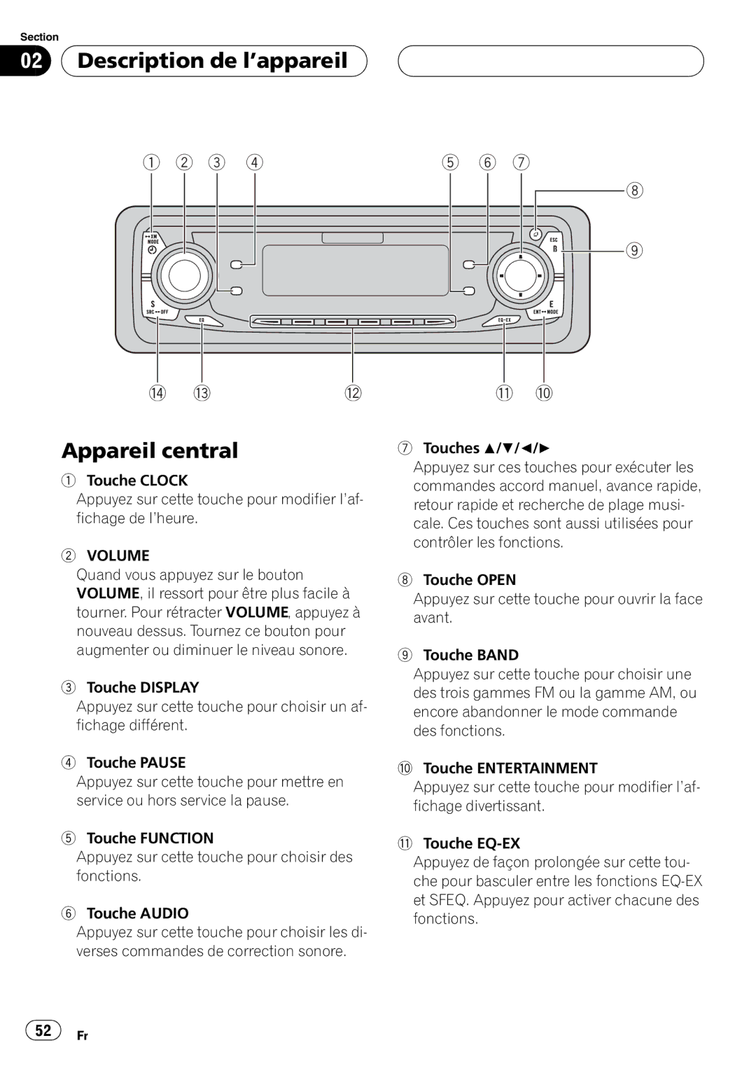 Pioneer DEH-P6600 operation manual 