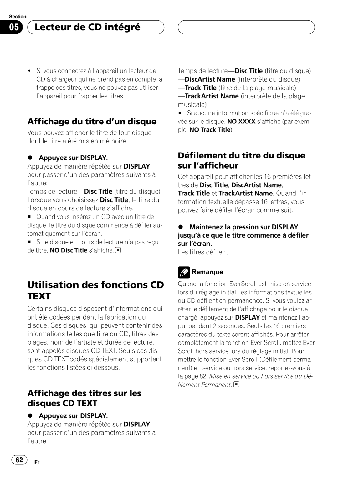 Pioneer DEH-P6600 operation manual 