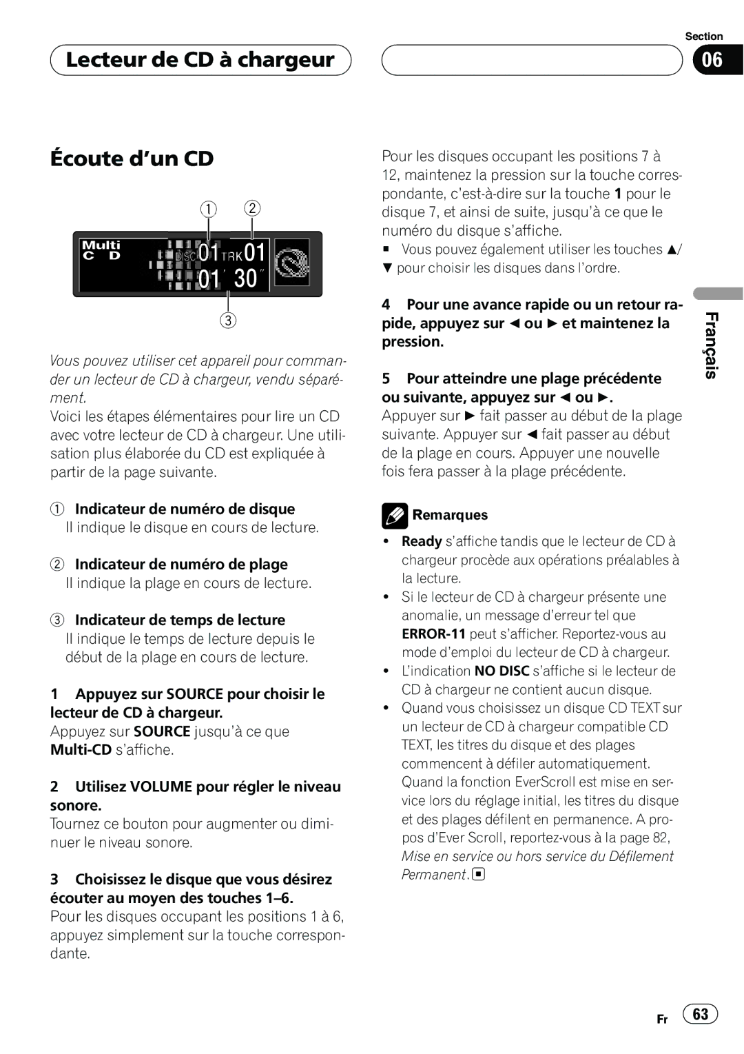 Pioneer DEH-P6600 operation manual 