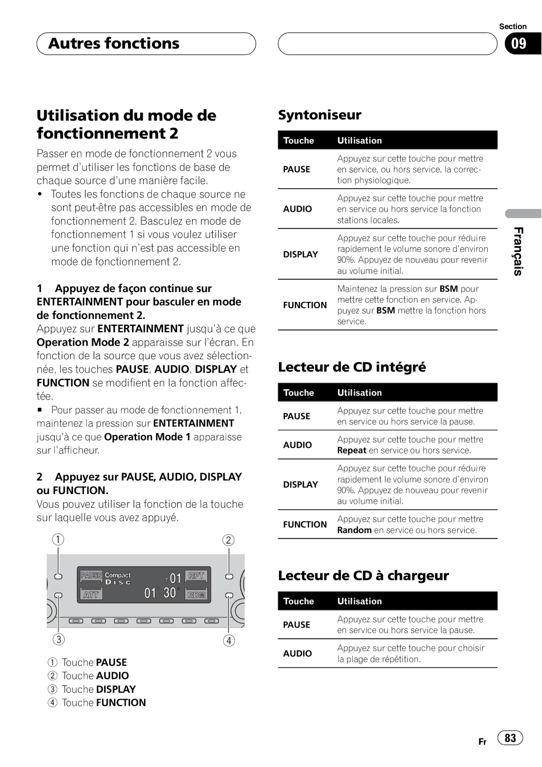 Pioneer DEH-P6600 operation manual 