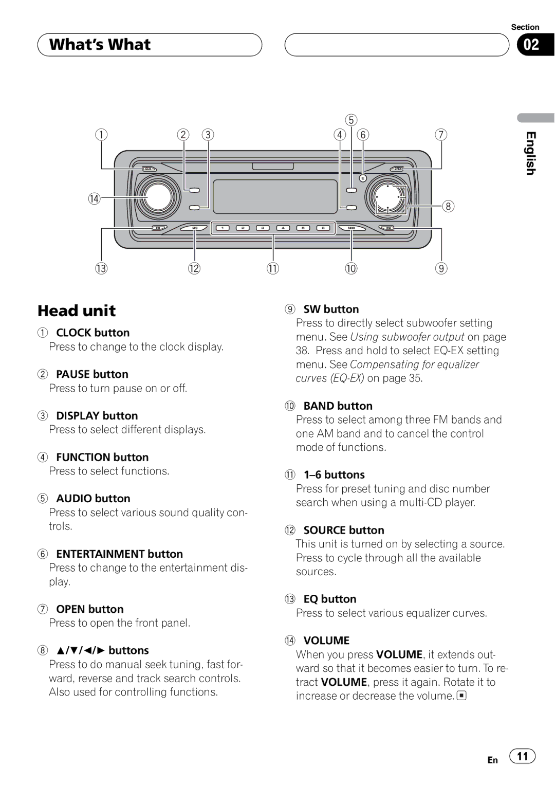 Pioneer DEH-P6700MP operation manual 