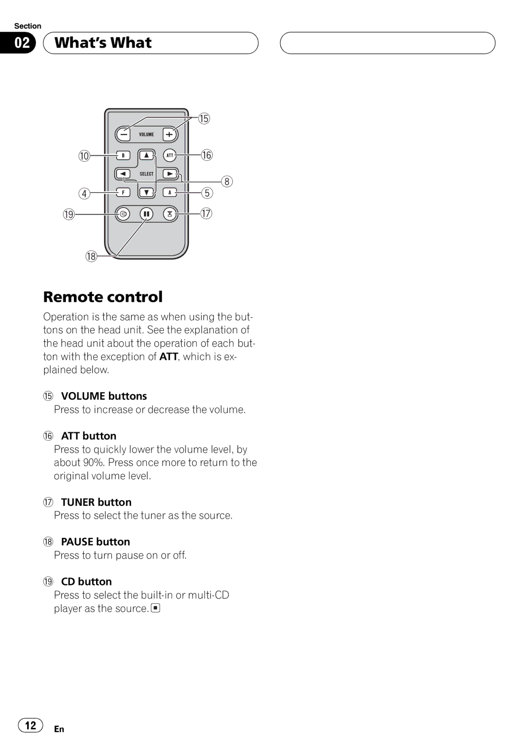 Pioneer DEH-P6700MP operation manual 