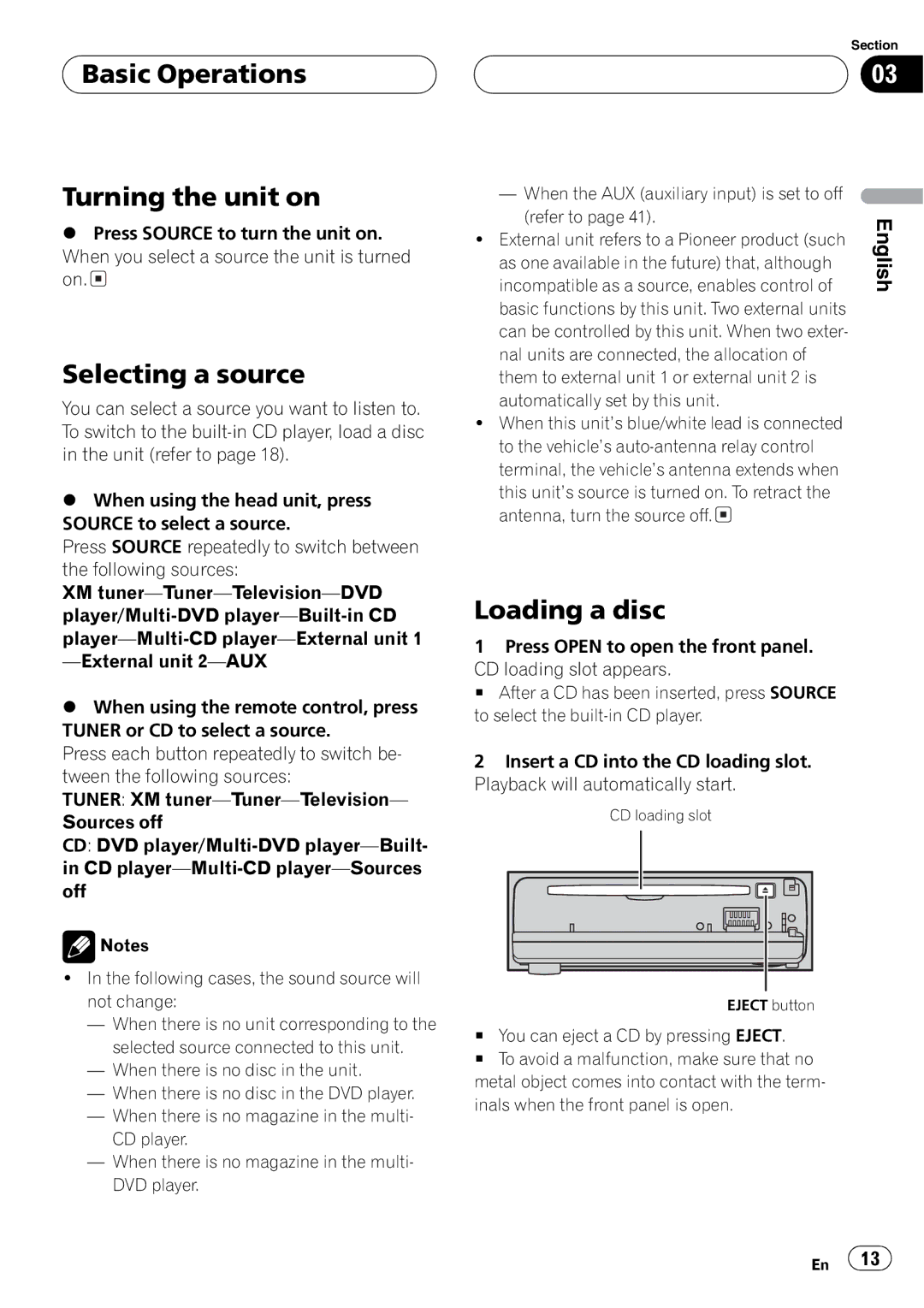 Pioneer DEH-P6700MP operation manual 