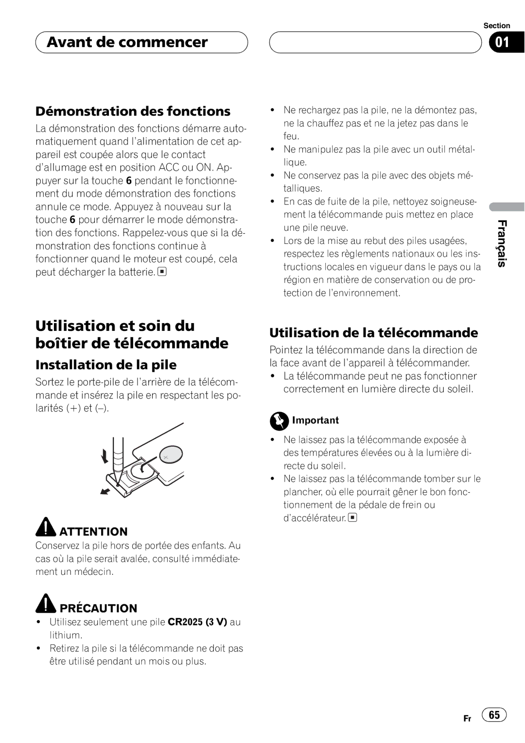 Pioneer DEH-P6700MP operation manual 