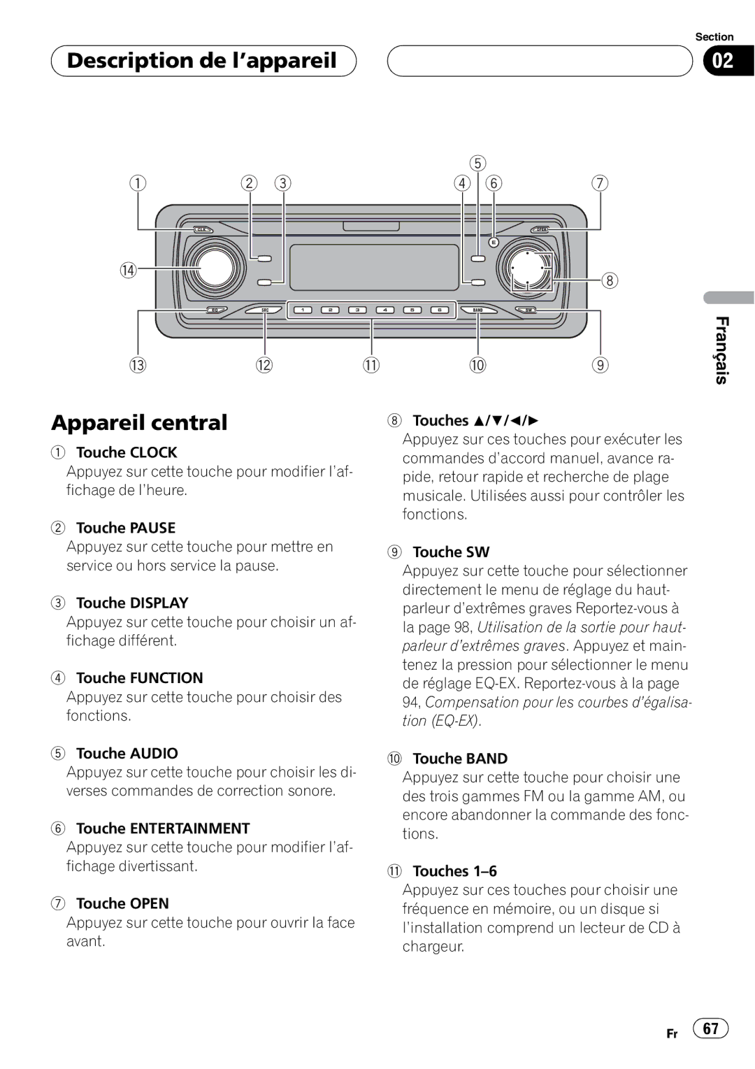 Pioneer DEH-P6700MP operation manual 