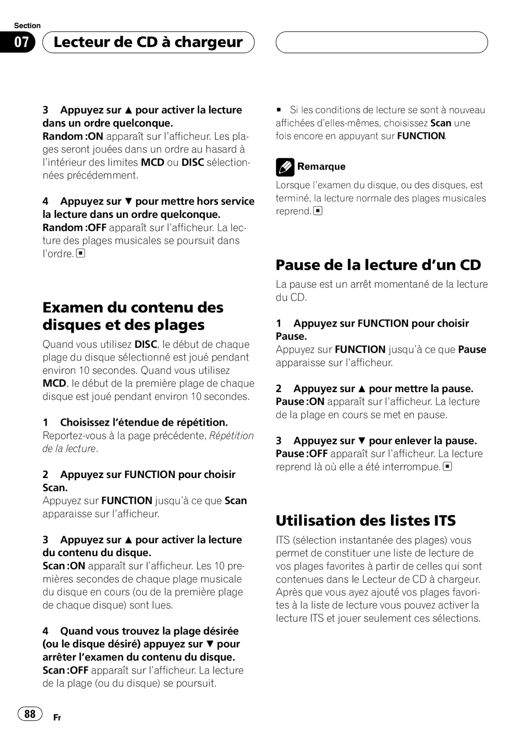 Pioneer DEH-P6700MP operation manual 