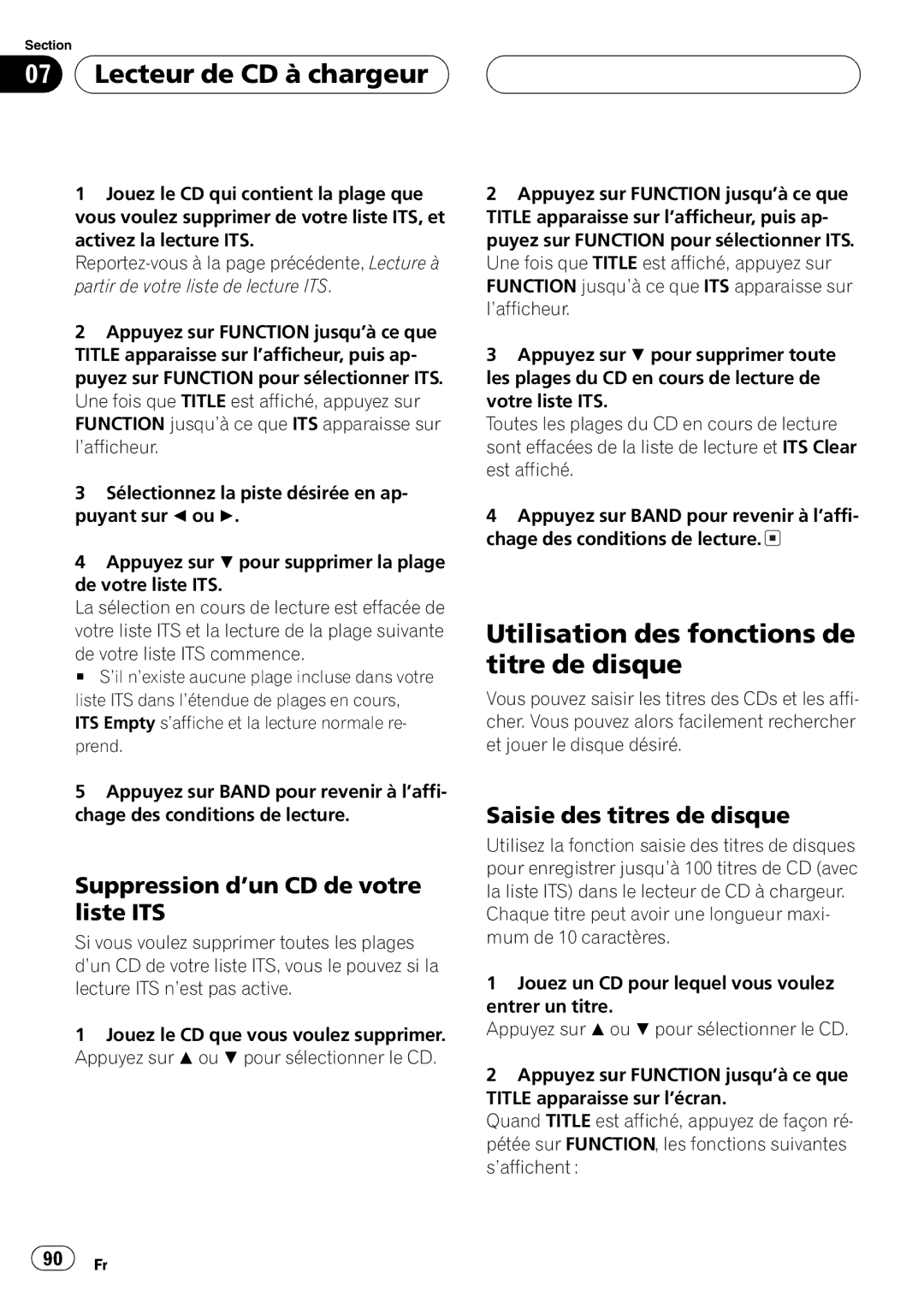 Pioneer DEH-P6700MP operation manual 