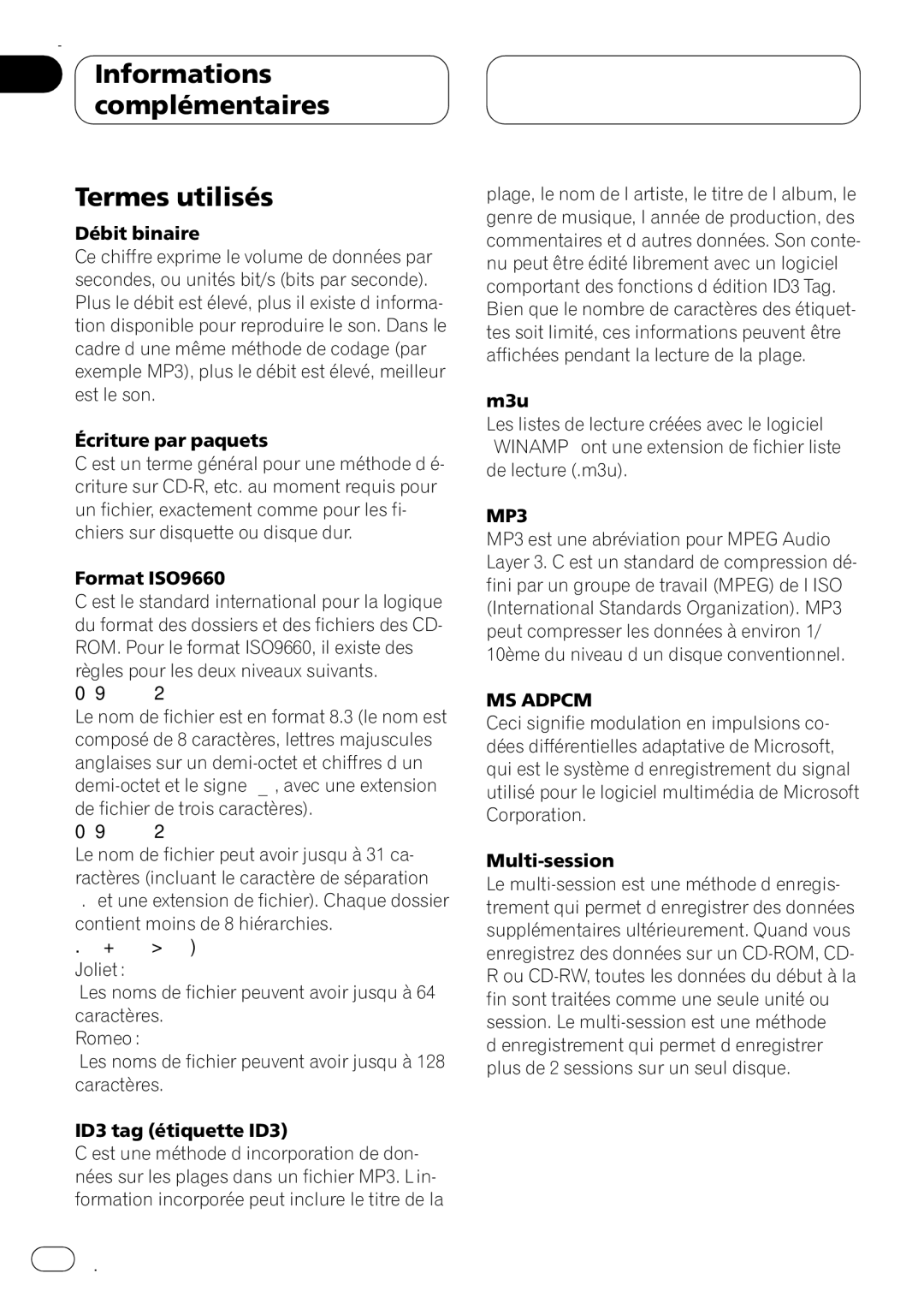 Pioneer DEH-P670MP operation manual 