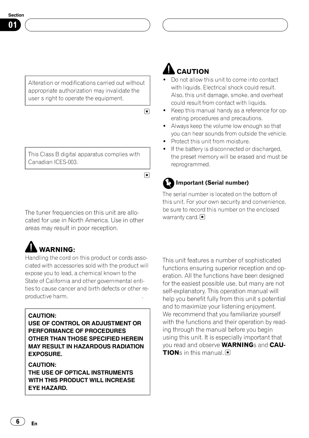 Pioneer DEH-P670MP operation manual 