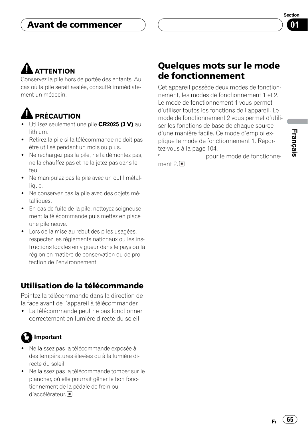 Pioneer DEH-P670MP operation manual 